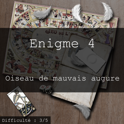 S1e4 Oiseau de mauvais augure